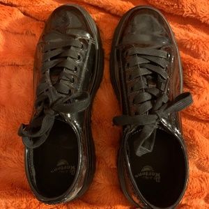 Dr. Martens Black Patent Leather Flats